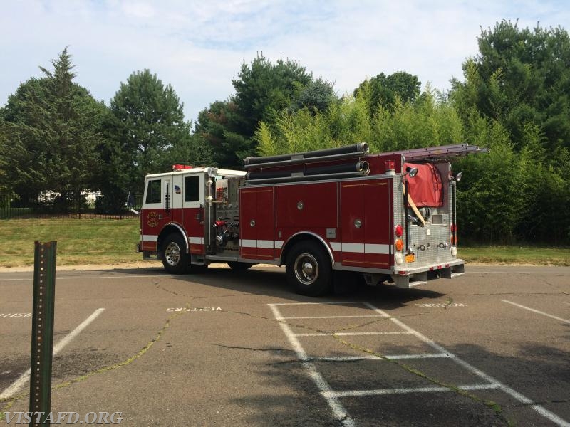 Engine 143 during Driver Training - 7/26/15